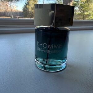 Yves Saint Laurent L'Homme Fragrance in Black and Blue